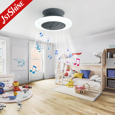 20 Inches LED Ceiling Fan With Speaker APP Smart Control Dimmable Light