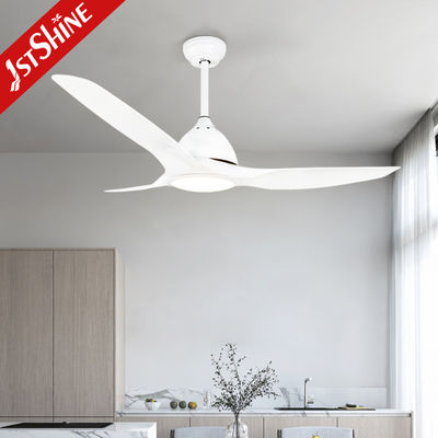 Remote Control Plastic Ceiling Fan With Integrated 18 Watt LED Light