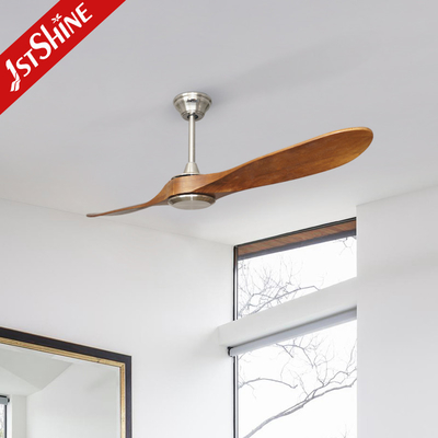 5 Speeds Low Noise DC Motor Ceiling Fan With 2 Solid Wood Blades