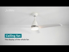 Modern Ceiling Fan พัดลมเพดาน 52 นิ้ว พร้อมไฟและรีโมท