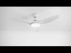 ใบพัดพลาสติก ABS 3 ใบ DCF FS52920 พัดลมเพดาน DC มอเตอร์ลมธรรมชาติ