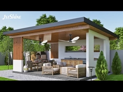 แฟนเพดานโมเดิร์น 48 นิ้ว ไม่มีไฟ LED ABS Blade Dc ระยะไกล