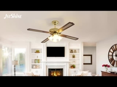 เครื่องพัดลมเพดานประดับ 35W แบบดั้งเดิม