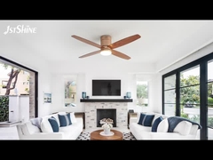 แฟนลอยท์เพดานเย็นด้วยไฟ LED และมอเตอร์ DC ที่ไม่มีเสียงจากระยะไกล