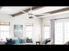 ขาวอากาศเย็นอุตสาหกรรมลมเพดาน 5 ความเร็วเลือก ปริมาณอากาศสูง