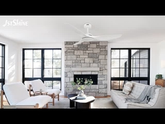 แฟนเพดานสีขาว 52 นิ้ว ไม่มีแสง ABS Blade Smart APP Control