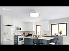 พัดลมเพดาน 18 นิ้ว ไม่มีใบมีด พร้อมแสง หม้อ DC, การออกแบบแบบต่ําสําหรับห้องนอน