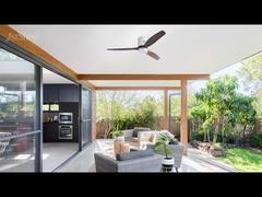 เครื่องพัดลมเพดาน 52 นิ้ว พร้อมแสงสําหรับห้องนั่งเล่น