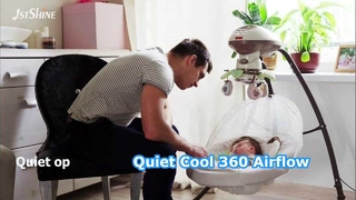 พัดลม 360 องศาอันเงียบสงบสำหรับห้องขนาดเล็ก