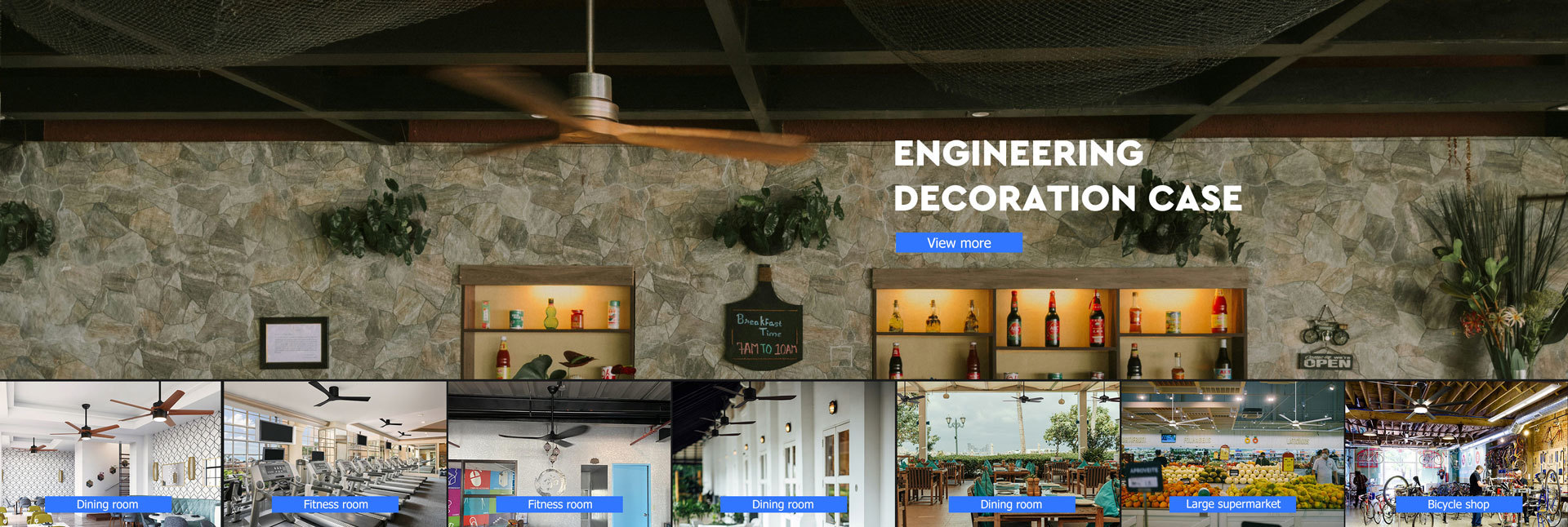 คุณภาพ พัดลมเพดาน LED ระยะไกล โรงงาน