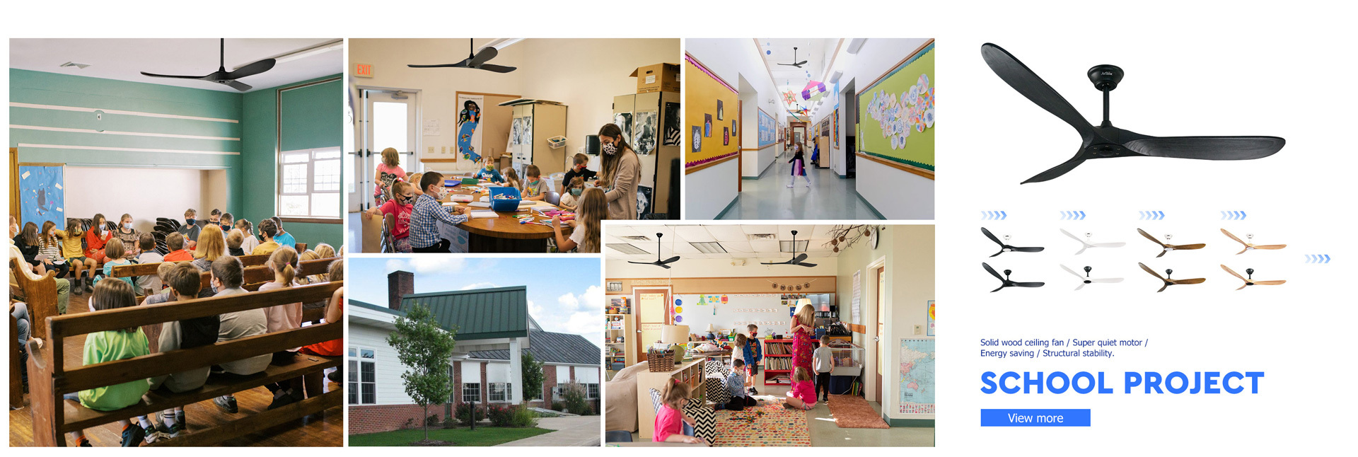 คุณภาพ พัดลมเพดาน LED ระยะไกล โรงงาน