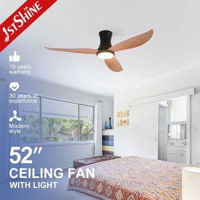 ราคาดี 52 นิ้ว พลาสติกประดับ 3 ABS Blade Flush Mount Ceiling Fan Light สําหรับเพดานต่ํา ออนไลน์