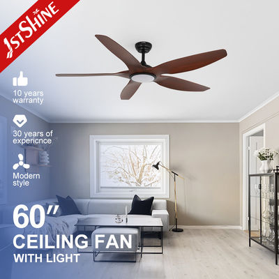 ราคาดี ห้องรับแขก Fancy 52 Inch LED Ceiling Fan ABS Blade Body LED Lamp เครื่องเย็นอากาศ ออนไลน์