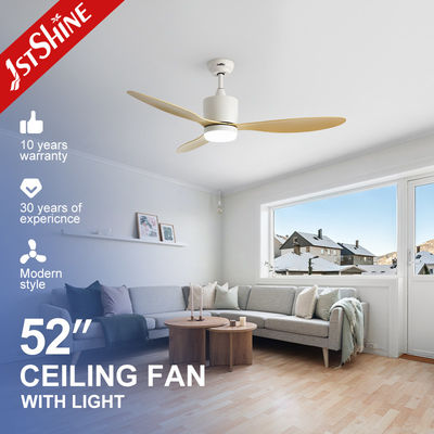 ราคาดี พลาสติก Blade Downrod Mount Indoor Dimmable LED Ceiling Fan Light สําหรับเพดานต่ํา ออนไลน์