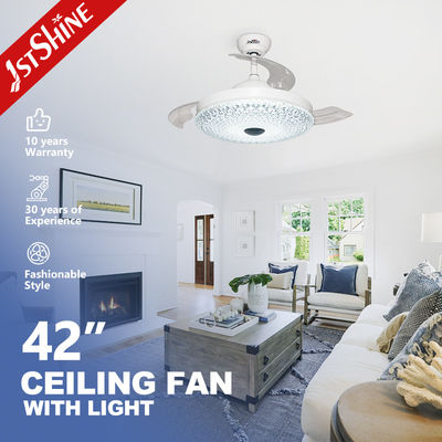 ราคาดี 230V Dc Motor Retractable Ceiling Fan Light โป๊ะโคมอะครีลิค ออนไลน์