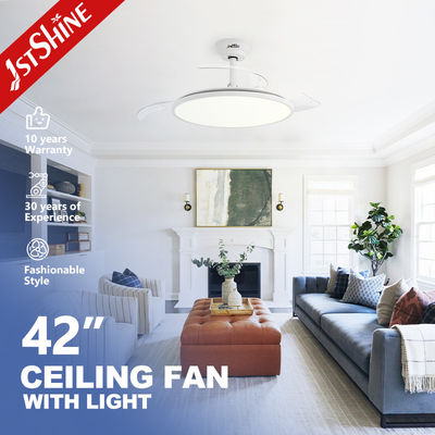ราคาดี Ultra-Thin Smart Led Ceiling Fan Light 3 สี LED Light ขาวทันสมัย ออนไลน์