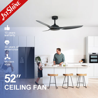 คุณภาพ เครื่องปั่นเพดาน 52 นิ้ว ขาว ABS Blade Remote Smart APP ปรับระยะไกลด้วยเสียงลดและประหยัดพลังงาน โรงงาน