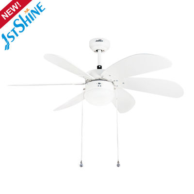 Pull Chain Style 42 Inch LED Ceiling Fan With 6 MDF Blades